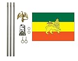 Ethiopia with Lion 3x5 ft Outdoor Flag and Flag