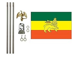 Ethiopia with Lion 3x5 ft Outdoor Flag and Flag