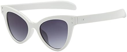 YEZIJIN Neutral Cat Eye Sunglasses Retro Heart Frame UV400 Eyewear Fashion Ladies