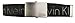 Calvin Klein Men's Adjustable Signature Cotton Belt-White