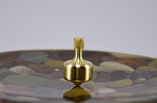 Jefferson BRASS Spinning Top - Precision CNC Made in the USA