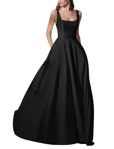 Bekvamlighet Satin Wedding Gowns for Bride with