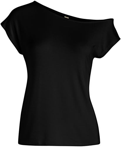 womens black bardot top