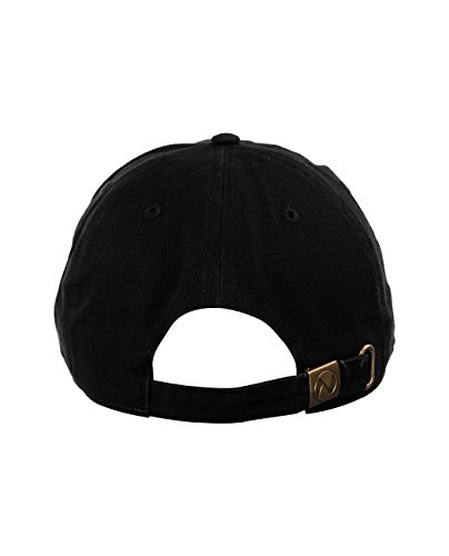 NYFASHION101 Unisex Adjustable 6-Panel Low-Profile Baseball Cap LOW100- Black