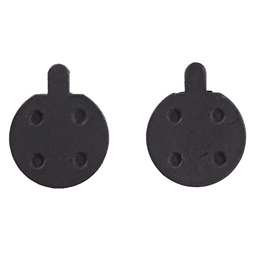 VGEBY1 Disc Brake Pad, 4 Pairs Black Resin Semimetal Disc Brake Pad for Bike