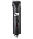 Andis ProClip AGC2 2-Speed Detachable Blade Clipper, Professional Animal Grooming, AGC, Black