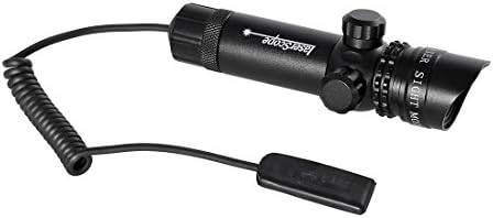 Shockproof 2 Mounts Rail Mount Outside Adjustable Switch Tactical 532nm Green Dot Laser Sight Scope w/ Rail Mount