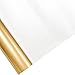 RUSPEPA Gold Metallic Wrapping Paper - 81.5 Sq Ft - Solid Color Gift Wrap Paper Jumbo Rolls Perfect for Wedding,Birthday,Christmas,Baby Show, Anniversaries, Congratulation Congrats -30Inch X 32.8Feet
