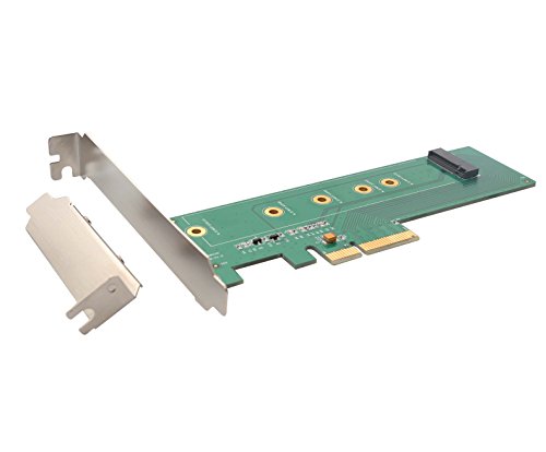 I/O Crest M.2 PCIe to PCIe 3.0 x4 Adapter - Support M.2 PCIe 22110 2280 2260 2242 2230 Components Other SI-PEX40110
