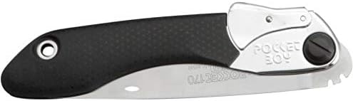 Silky Folding Saw 170 mm, Gomboy, Carbon Steel Blade, Black and Silver - Image 3