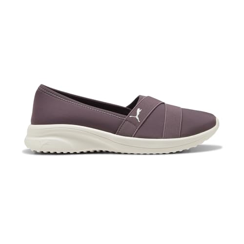 PUMA Women's Adelina 2.0 Shoes, Raisin-Warm White AH25, 10.5