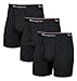 Champion Men's 3-Pack Smart Temp Boxer Brief, Black, Medium