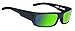 Spy Optic Caliber Shield Sunglasses, Soft Matte Black/Happy Bronze Polar/Green Spectra, 59 mm