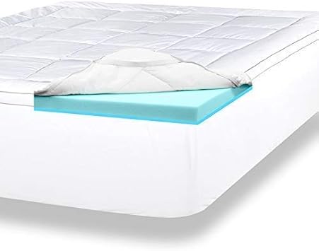Amazon Com Viscosoft 4 Inch Pillow Top Memory Foam Mattress