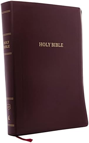 KJV Holy Bible: Giant Print with 53,000 Cross References, Burgundy