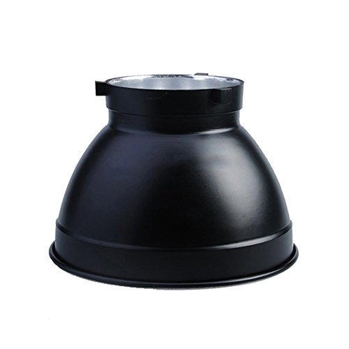 Fomito 55 Degree 7 inchs Standard Reflector Lamp Cover Dish Diffuser for Bowens Mount Studio Strobe Flash Lighting Godox DE300 DE400 SK300 SK400II, Jinbei, Golden Eagle, U2, NiceFoto