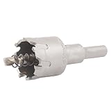 Triangle Shank 6mm Twist Drill Bit 30mm Dia Stainless Steel Hole Saw Cutter