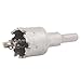 Triangle Shank 6mm Twist Drill Bit 30mm Dia Stainless Steel Hole Saw Cutter