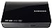 SAMSUNG Slim Portable External DVD Writer USB (8X DVD / 24x CD) Black SE-208DB