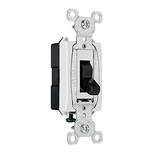Legrand-Pass & Seymour CS15AC1BK 15A 120/277Vac S Wire Comm SP SW BK