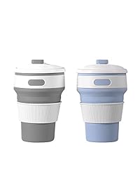 Rymbo taza de café de viaje plegable sin BPA de si