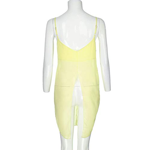 image for Yezijin_Women's Wear Women's Ladies Sexy V-Neck Solid Sleeveless Shirt