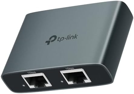 EH310 Sdoppiatore Ethernet Gigabit, Velocità Gigabit 1000 Mbps da 1 a 3, Compatibile con Cavi Ethernet di Cat 8/7/6/5e/5, Involucro in Leghe di Alluminio, Plug&Play