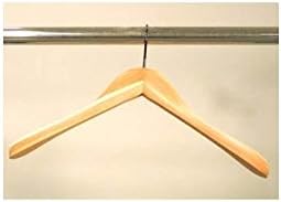 Cedar Contoured Coat Hanger with Wide Shoulder (Set of 12)