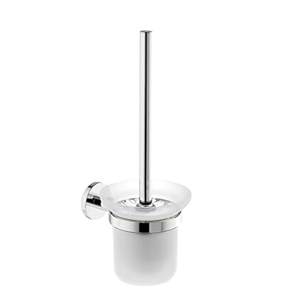 ALTON Bathroom Toilet Brush with Holder Wall Mount, Stainless Steel Holder Chrome Finish,