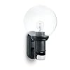 Steinel Buitenlamp L 560 S, Zwart, Max. 60 W, E 27, 140 ° Bewegingsmelder, 12 M Bereik, Klassiek Design.