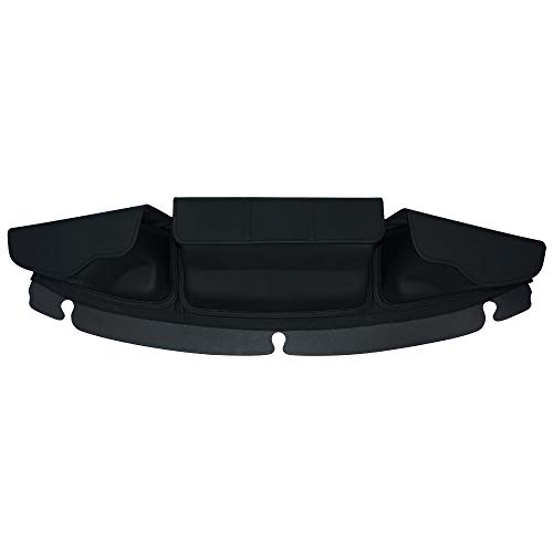 WOWTK Windshield Bag, Three Pocket Batwing Fairing Pouch fits for