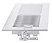 Accord ABSWWH2124 Sidewall/Ceiling Register with 2-Way Design, 12-Inch x 4-Inch(Duct Opening Measurements), White