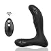 Anal Vibrator Prostate Massager with Finger Motion Technology 10 Vibration Modes, PALOQUETH Male P Spot Massager G Spot Stimulator with Wireless Remote Control Rechargeable