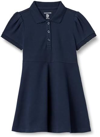 Amazon.com: Lands' End Girls Short Sleeve Mesh Pleated Polo Dress 2 Blue:  Clothing, Shoes & Jewelry
