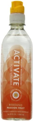 ACTIVATE Rebound, Passion Fruit, 16.9-Ounce Bottles (Pack of 12)