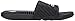 adidas Men's Voloossage Athletic Slide Sandals, Black/White/Black, (8 M US)