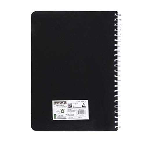 Classmate Soft Cover 6 Subject Spiral Binding Notebook, Single Line