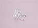 Helen de Lete Innovative Lovely Cat Kitty Sterling Silver Ring Small Size