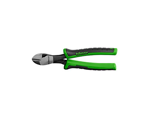 Hilmor8" Diagonal Cutting Plier with Rubber Handle Grip, Black & Green, DCP8 1885363