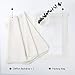 White Sheer Backdrop Curtains 4.8ftx6.5ft Chiffon Backdrop Drapes for Wedding Ceremony Arch Backdrop Decorations
