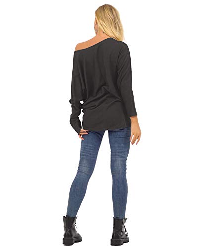 ZANZEA Dames T-shirt Losse Lange Mouwen Blouse Oversize Tops Overhemden Trui Asymmetrisch Jumper Sweatshirt - Image 5