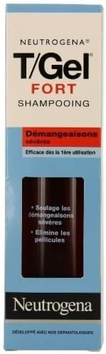 Champú T/Gel Fuerte (frasco de 250 ml) – Champú antipicazón severa y anticaspa – Eficaz desde la 1ª semana de uso