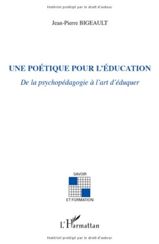 Une  poétique pour l'éducation