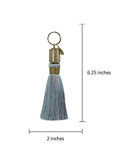 Papaya: Tassel Keychains (Sea Spray) - Thumbnail 2
