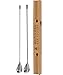 Heavyweight Bar Spoons - Set of two. (One Spiral & one Smooth Handle) Professional Quality Barspoons primary