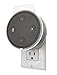 Dot Genie Deluxe Mount for Amazon Echo Dot 2nd Generation Alexa: The Simplest and Cleanest High-End Outlet Wall Mount Hanger Stand for Kitchen and Bathroom Speakers (Matte White) primary