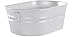 Behrens Hot Dipped Galvanized PlanterTub 4 Gallon 00-OV 4-Gallon Oval Steel Tub