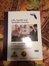 Florida Life, Health, & Variable Annuity Study Manual