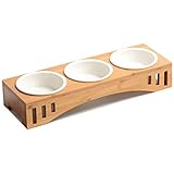 Pet Bowls Ceramic Stainless Steel Food Water Feeding Bowls
