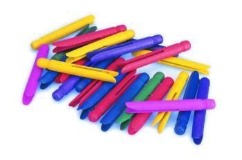 plastic pegs